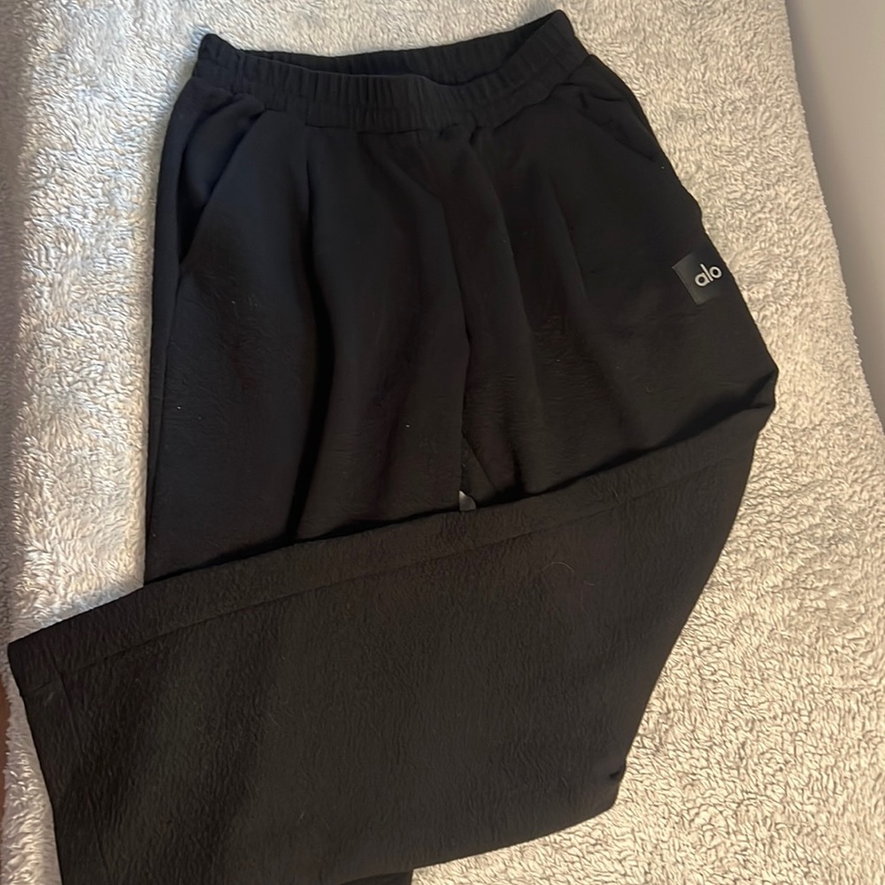 alo black sweatpants